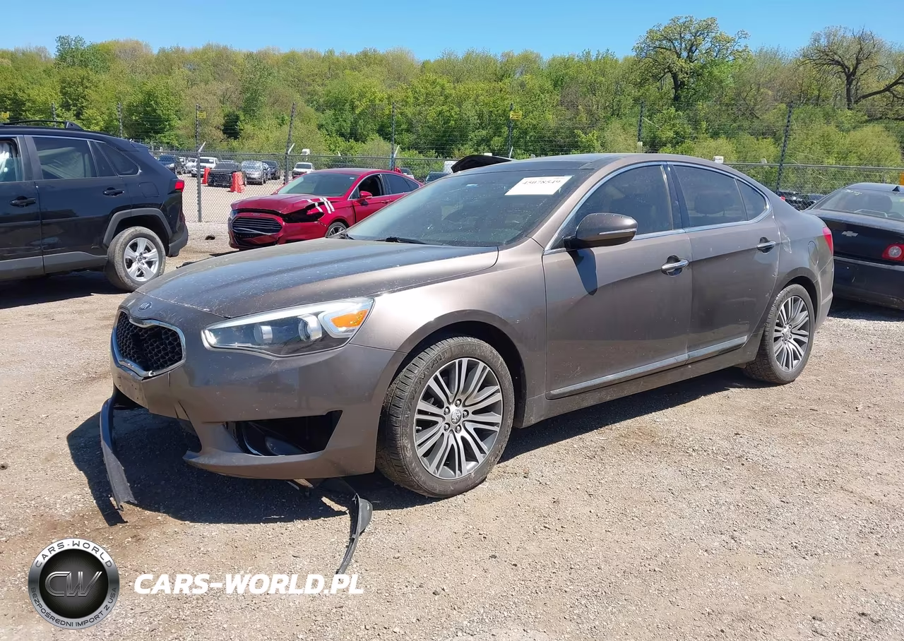 2014 Kia Cadenza Premium VIN:KNALN4D70E5160738 - 2