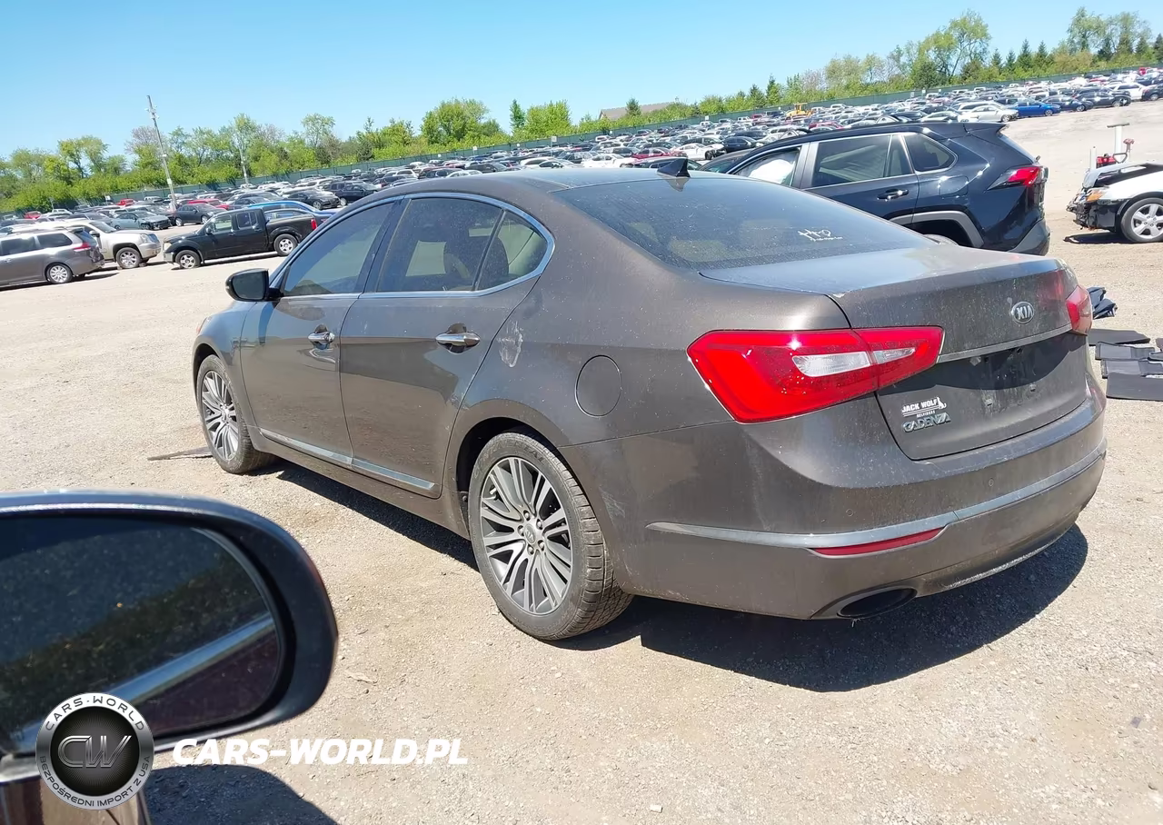 2014 Kia Cadenza Premium VIN:KNALN4D70E5160738 - 3