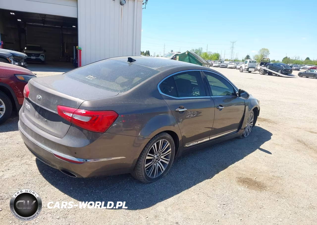 2014 Kia Cadenza Premium VIN:KNALN4D70E5160738 - 4