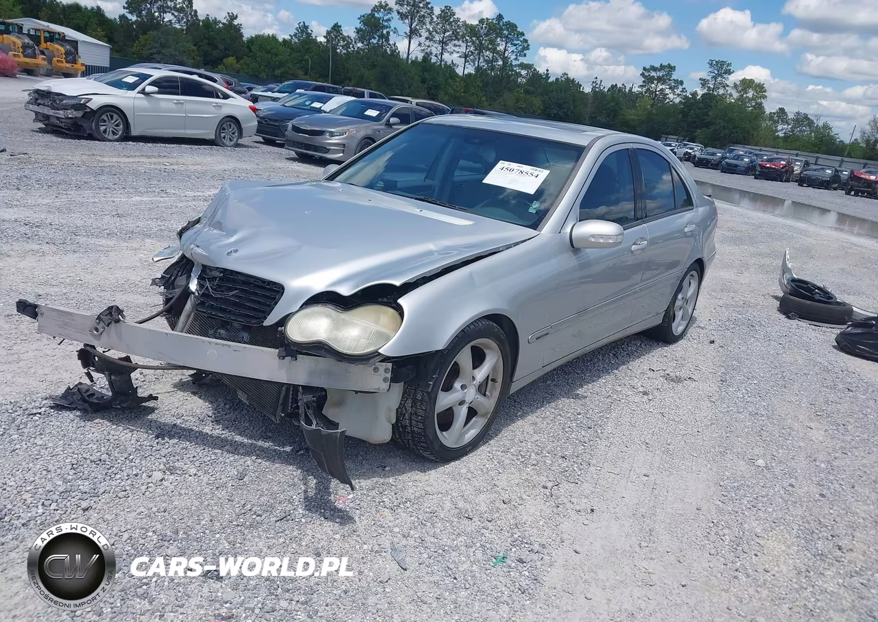 2004 Mercedes-Benz C 230 Kompressor Sport-Sport VIN:WDBRF40J44F526316 - 2