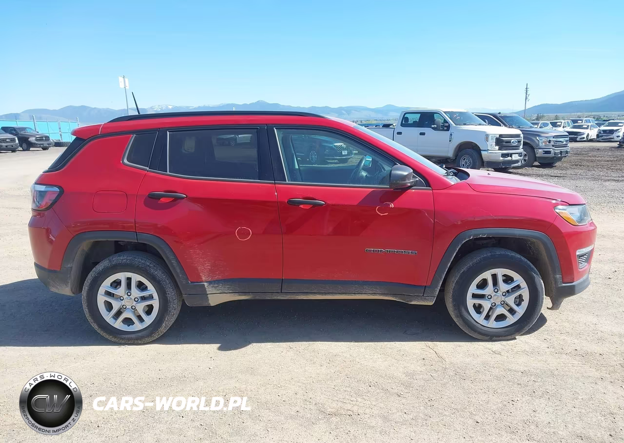2018 Jeep Compass Sport 4X4 VIN:3C4NJDAB9JT392278 - 16