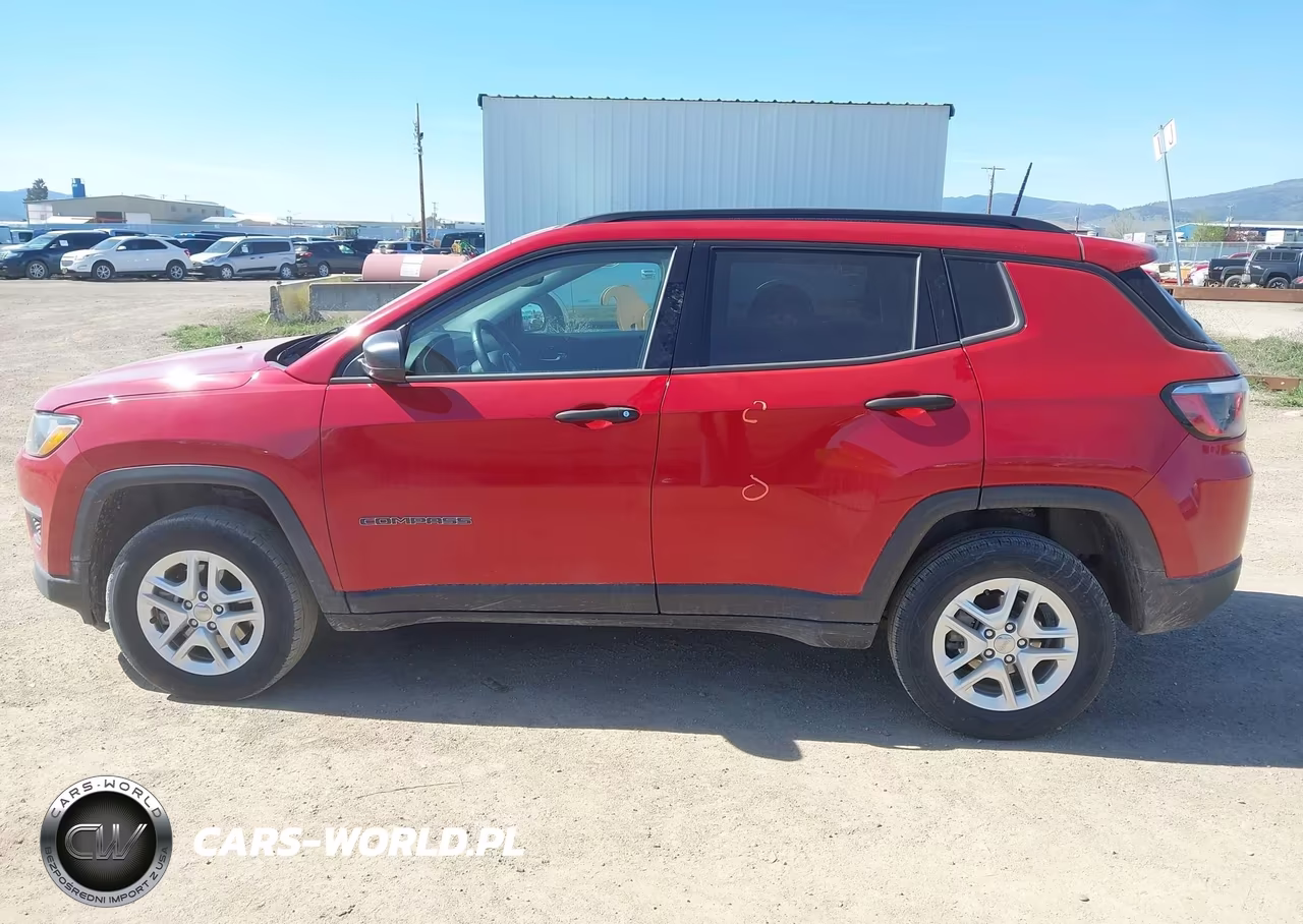 2018 Jeep Compass Sport 4X4 VIN:3C4NJDAB9JT392278 - 17