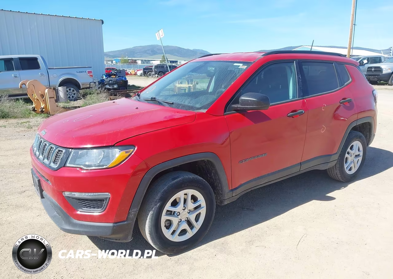 2018 Jeep Compass Sport 4X4 VIN:3C4NJDAB9JT392278 - 2