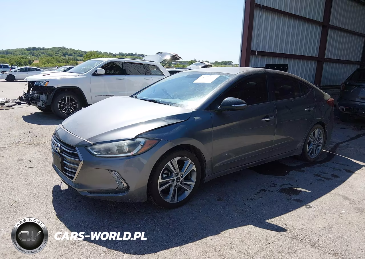 2017 Hyundai Elantra Limited VIN:KMHD84LF6HU174544 - 2