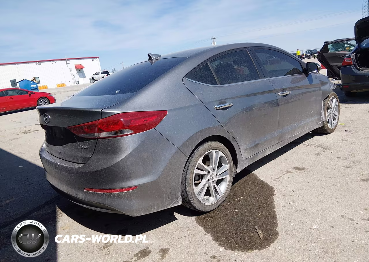 2017 Hyundai Elantra Limited VIN:KMHD84LF6HU174544 - 4