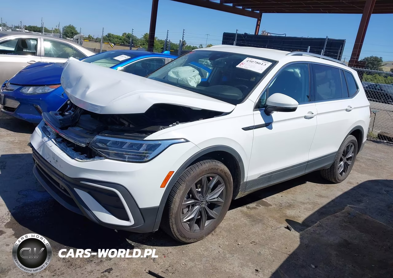 2022 Volkswagen Tiguan 2.0T Se VIN:3VV2B7AX1NM089655 - 2