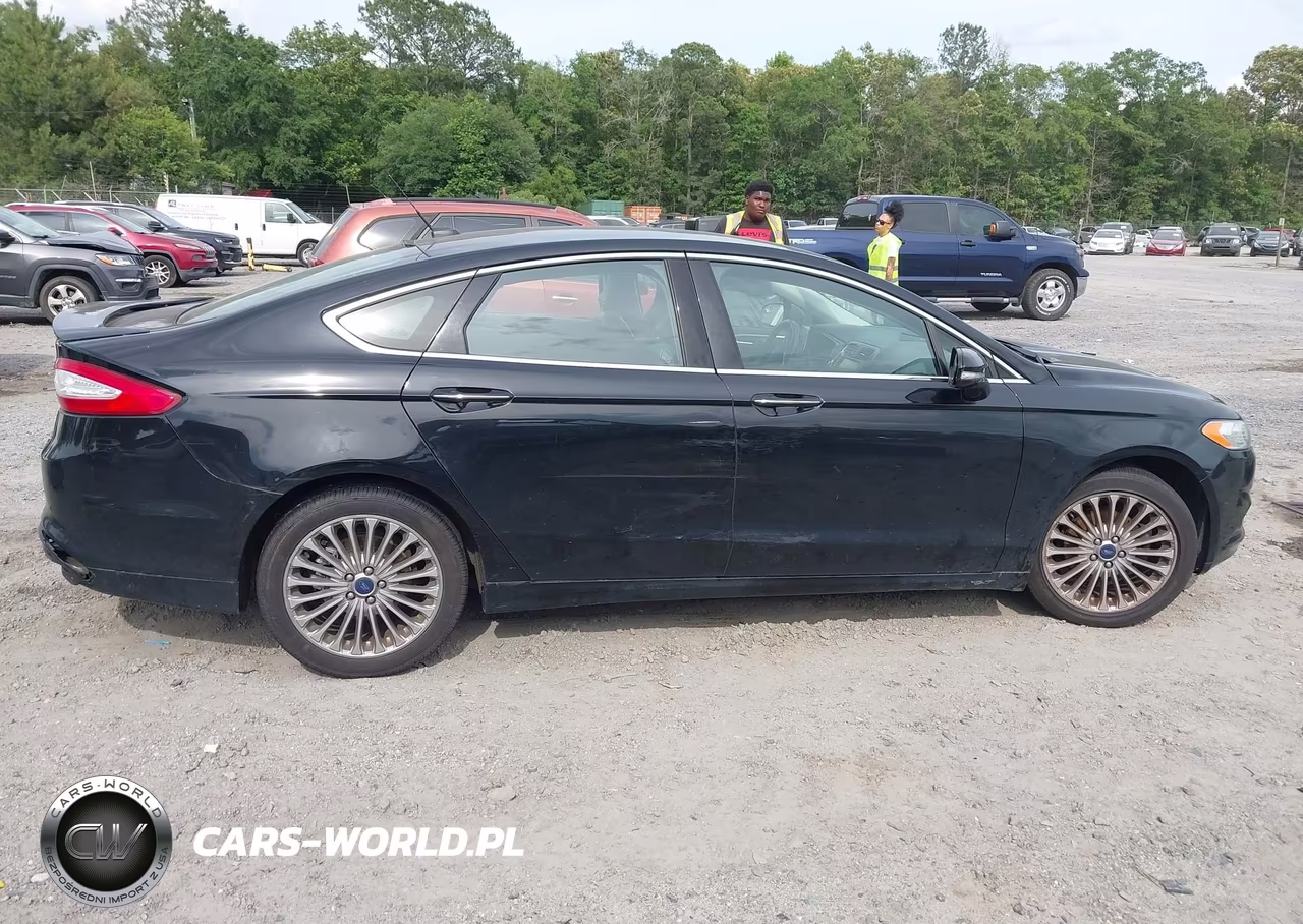 2016 Ford Fusion Titanium VIN:3FA6P0K91GR399857 - 14