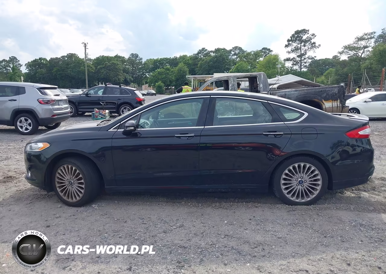 2016 Ford Fusion Titanium VIN:3FA6P0K91GR399857 - 15
