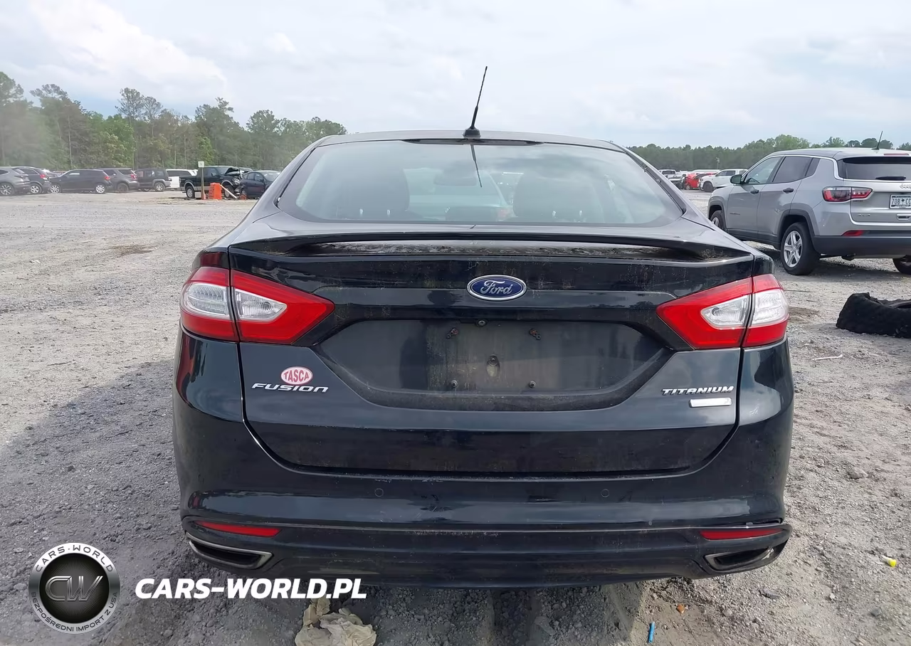 2016 Ford Fusion Titanium VIN:3FA6P0K91GR399857 - 17