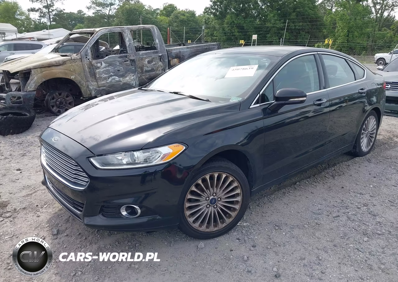 2016 Ford Fusion Titanium VIN:3FA6P0K91GR399857 - 2