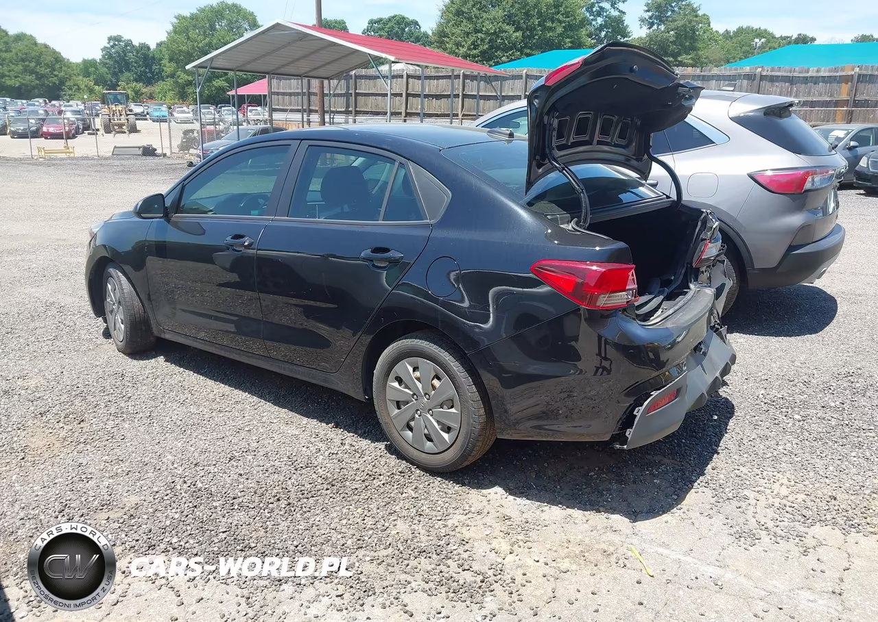2020 Kia Rio Lx VIN:3KPA24AD9LE314328 - 3