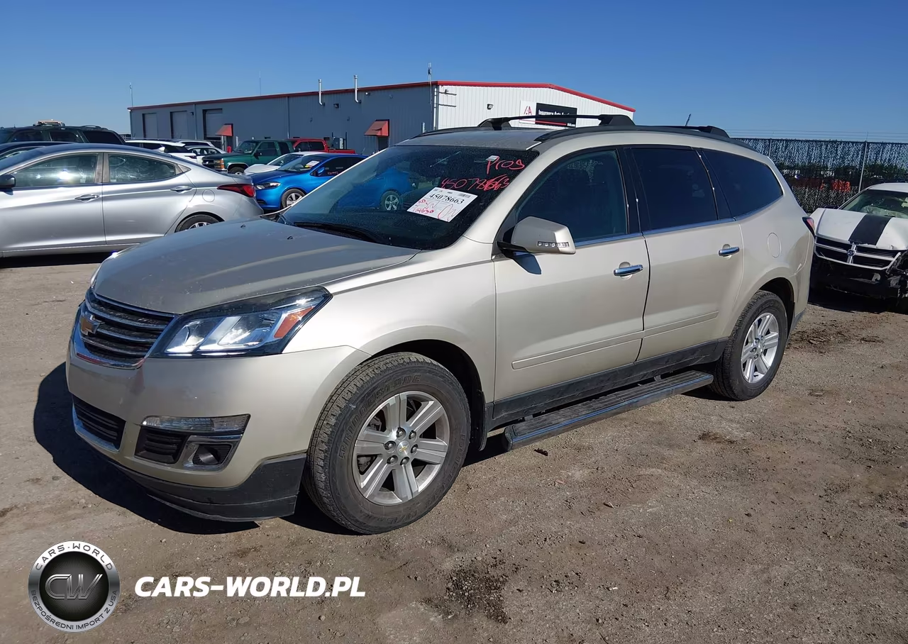 2014 Chevrolet Traverse 2Lt VIN:1GNKVHKD2EJ226204 - 2