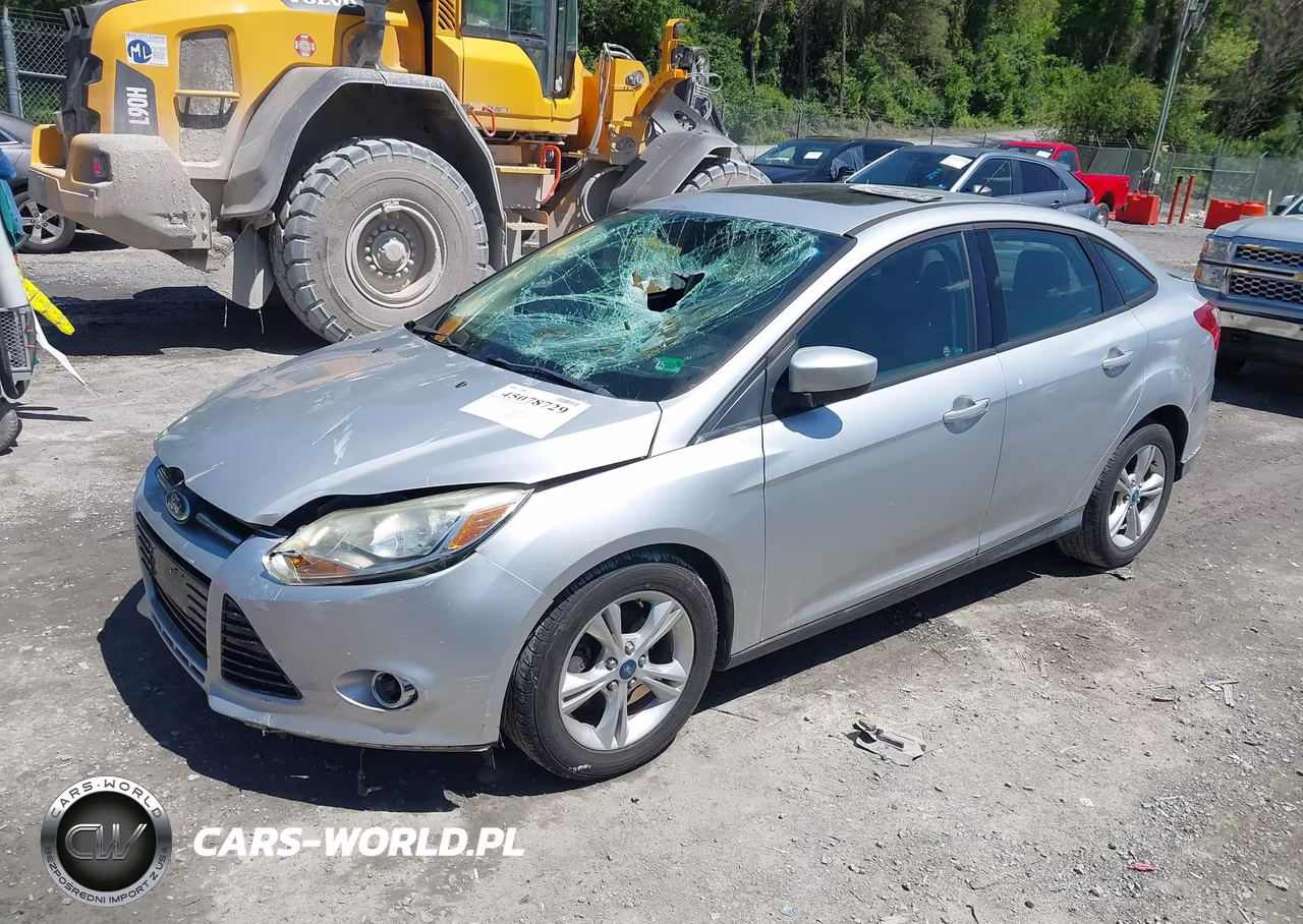 2012 Ford Focus Se VIN:1FAHP3F28CL229642 - 2