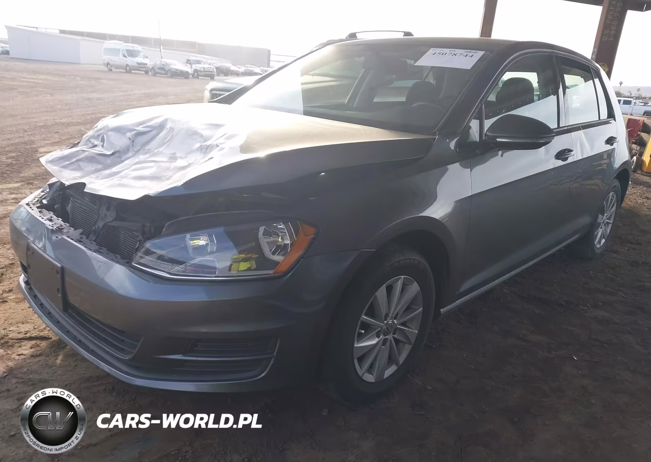 2016 Volkswagen Golf Tsi S 4-Door VIN:3VW217AU3GM029691 - 2