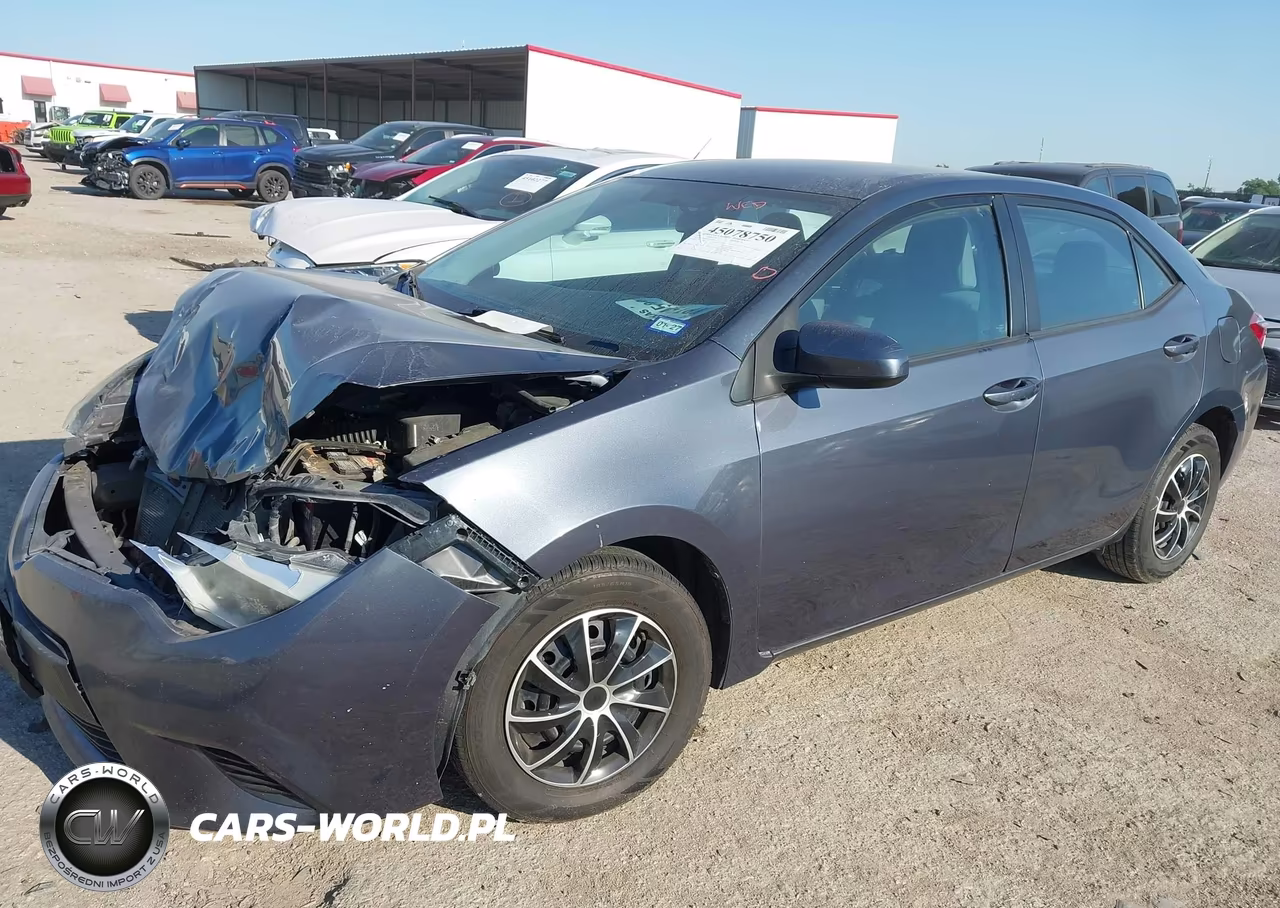 2016 Toyota Corolla L VIN:5YFBURHEXGP399923 - 2