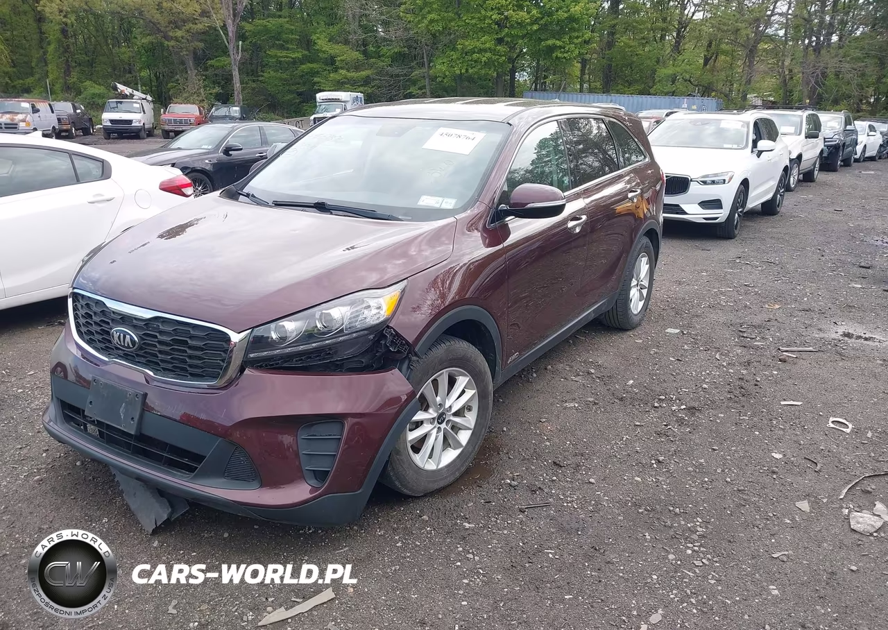2019 Kia Sorento 2.4L Lx VIN:5XYPGDA3XKG460368 - 2