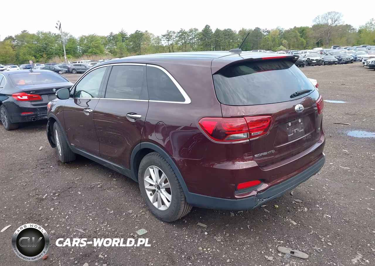 2019 Kia Sorento 2.4L Lx VIN:5XYPGDA3XKG460368 - 3