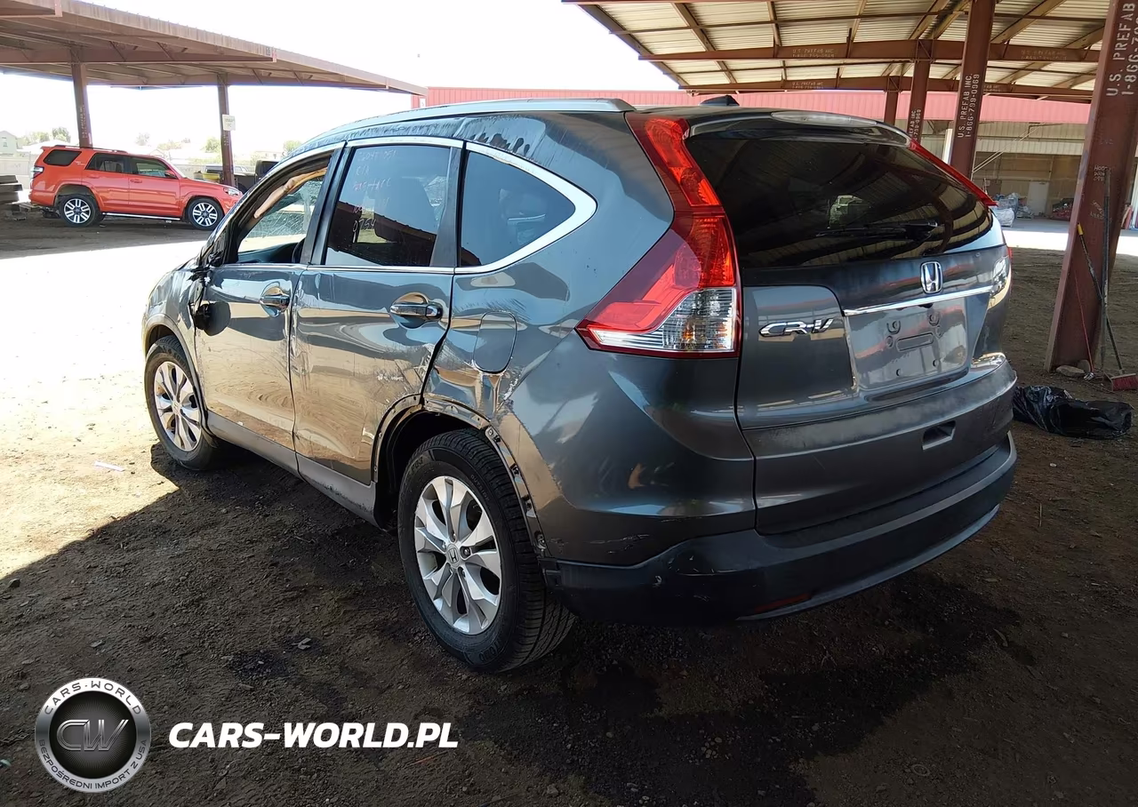 2013 Honda Cr-V Ex-L VIN:5J6RM3H74DL010754 - 3