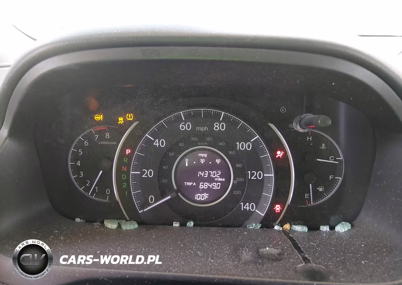 2013 Honda Cr-V Ex-L VIN:5J6RM3H74DL010754 - 7