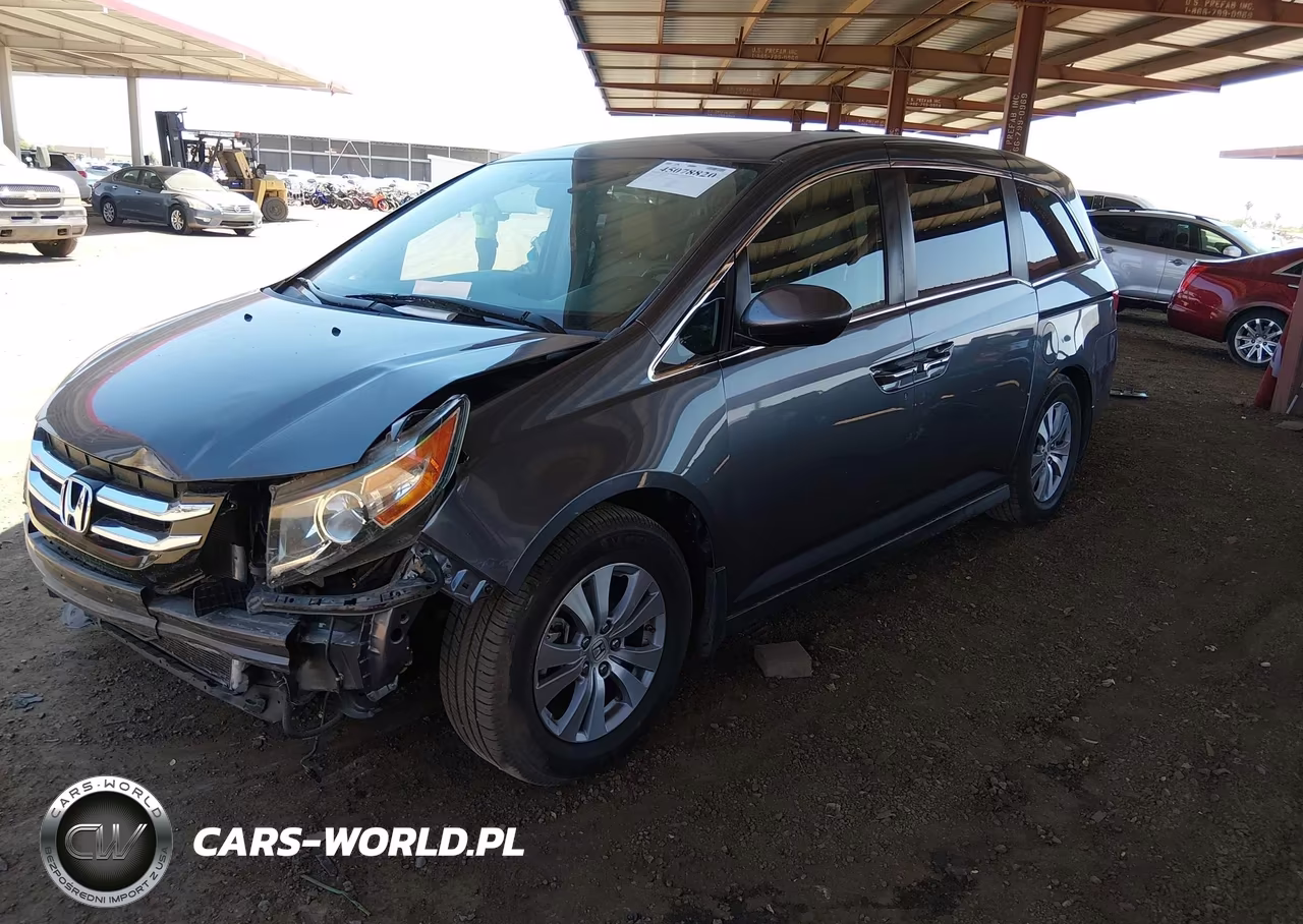 2015 Honda Odyssey Ex-L VIN:5FNRL5H65FB122237 - 2