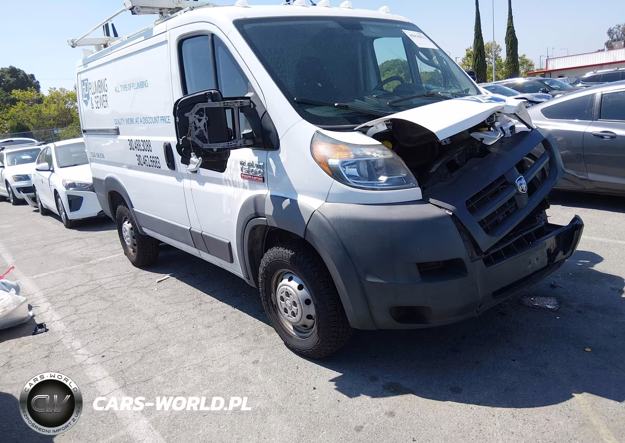 2018 Ram Promaster 1500 Low Roof 118 Wb – zdjęcie 1 z 19