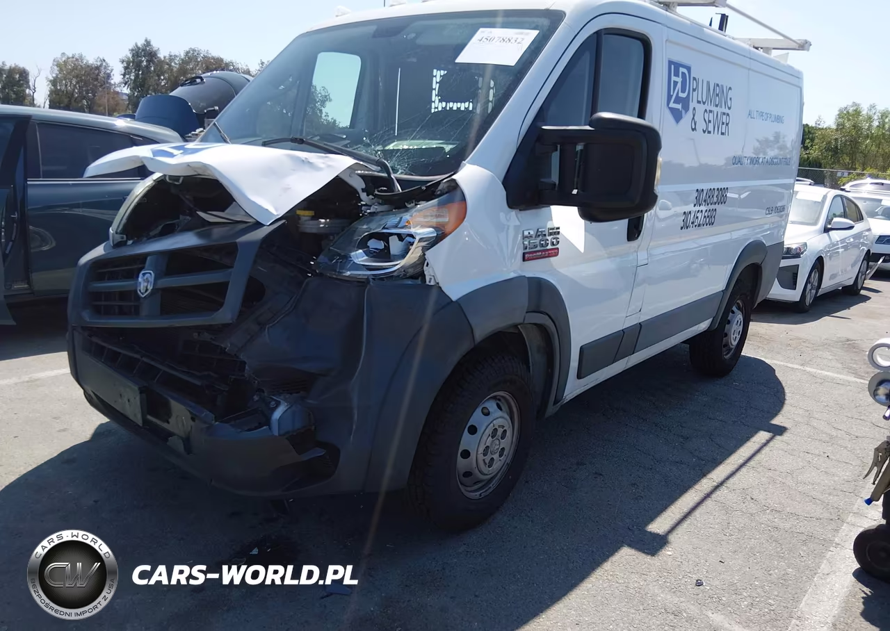 2018 Ram Promaster 1500 Low Roof 118 Wb VIN:3C6TRVNG7JE115183 - 2