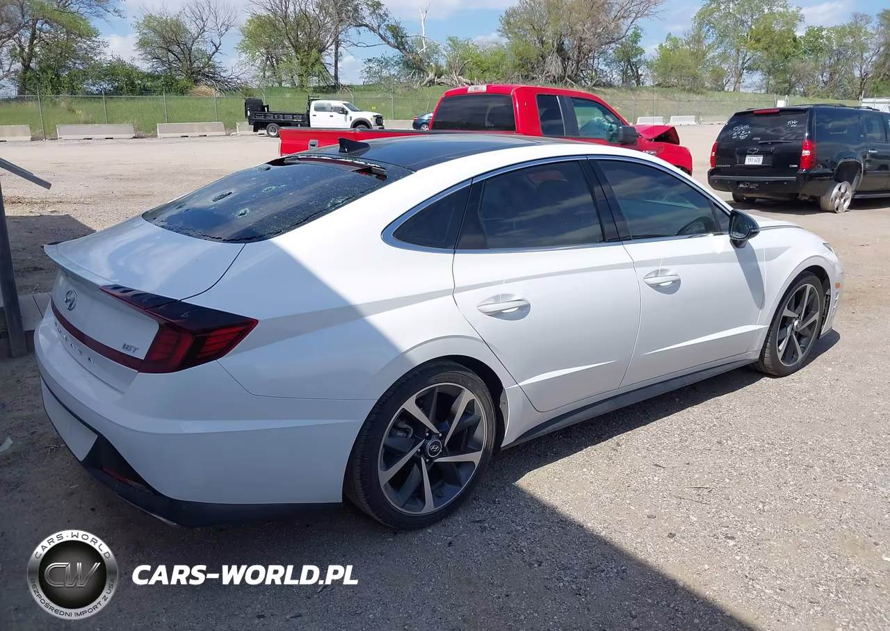 2022 Hyundai Sonata Sel Plus VIN:KMHL44J22NA235859 - 4