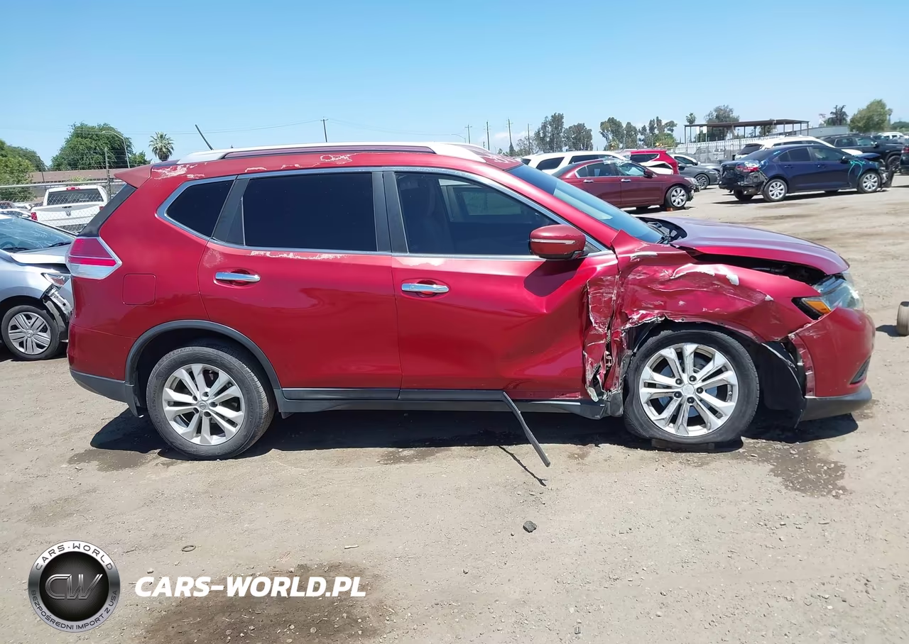 2015 Nissan Rogue Sv VIN:KNMAT2MT8FP559551 - 13