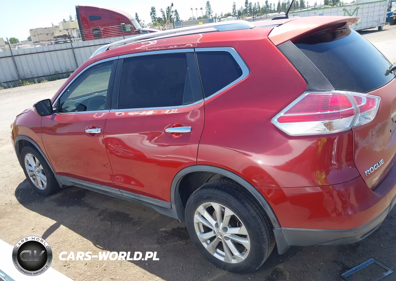 2015 Nissan Rogue Sv VIN:KNMAT2MT8FP559551 - 14