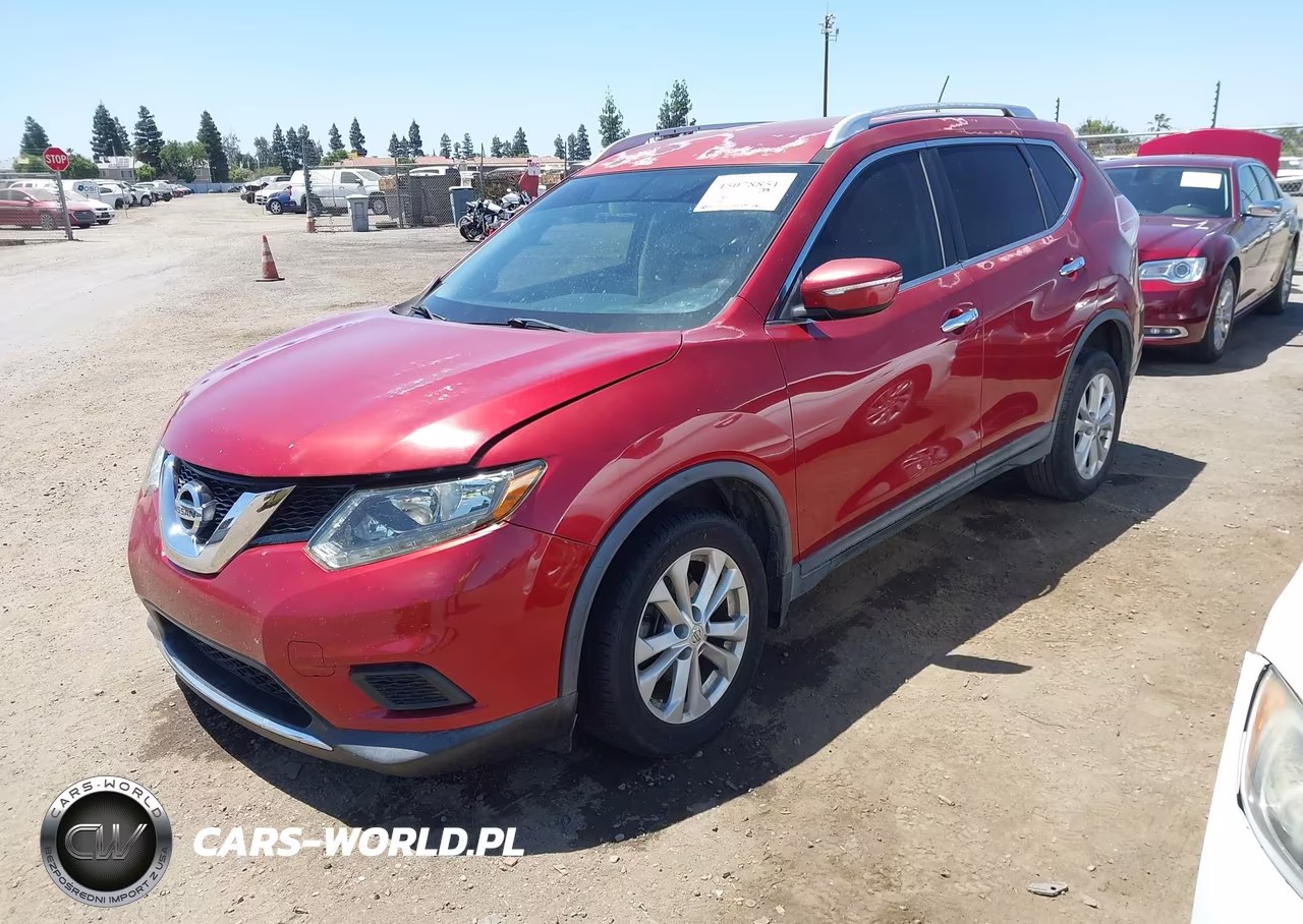 2015 Nissan Rogue Sv VIN:KNMAT2MT8FP559551 - 2