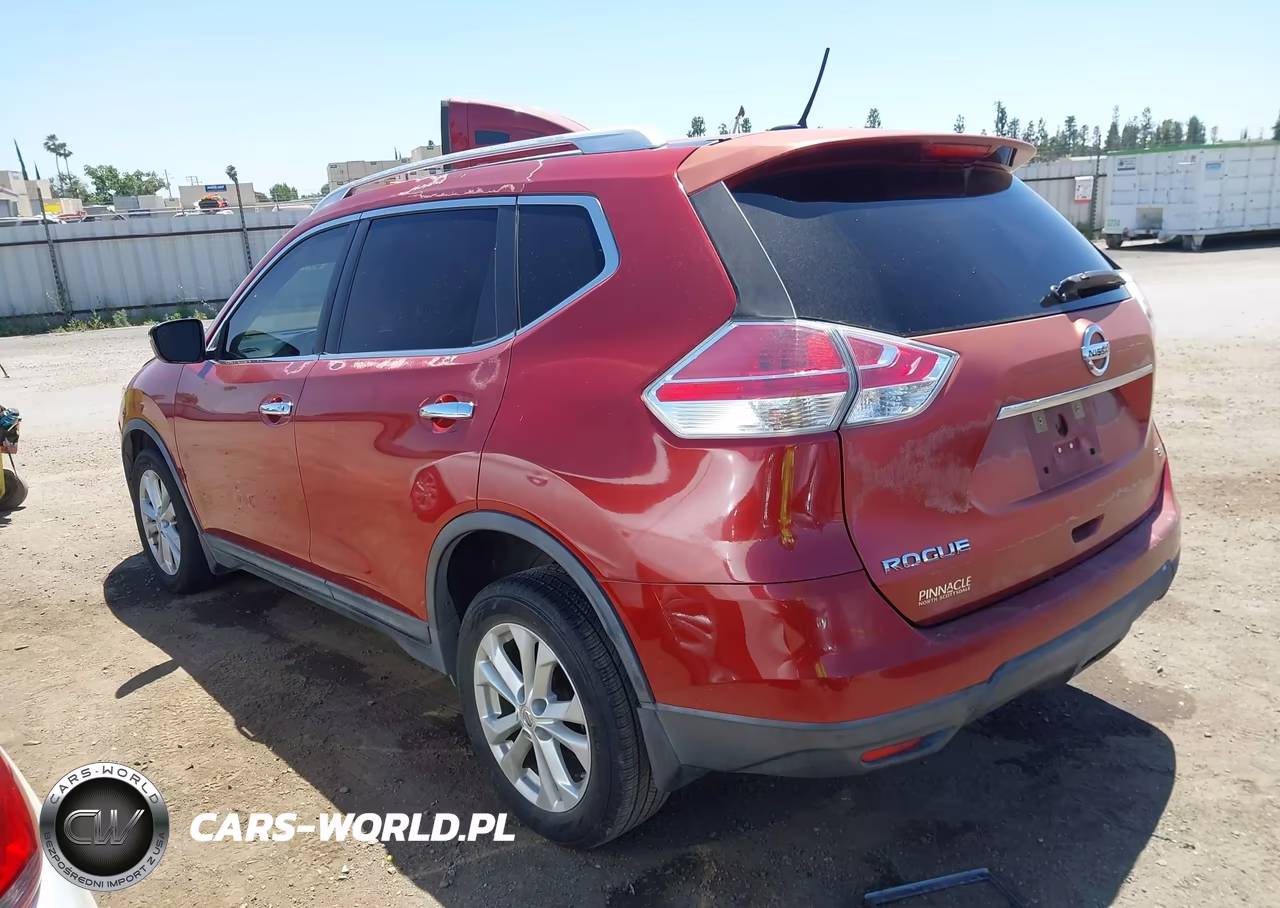 2015 Nissan Rogue Sv VIN:KNMAT2MT8FP559551 - 3