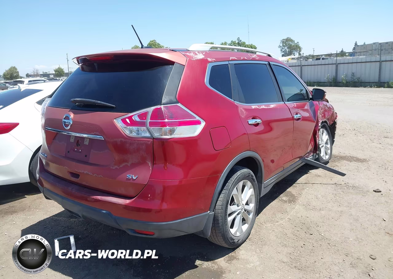 2015 Nissan Rogue Sv VIN:KNMAT2MT8FP559551 - 4