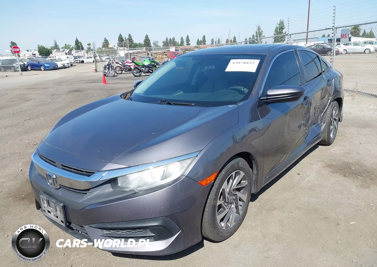 2018 Honda Civic Ex VIN:2HGFC2F74JH578215 - 2
