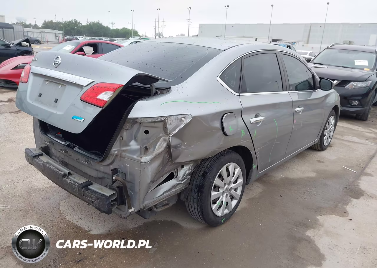 2014 Nissan Sentra S VIN:3N1AB7AP1EY257123 - 4