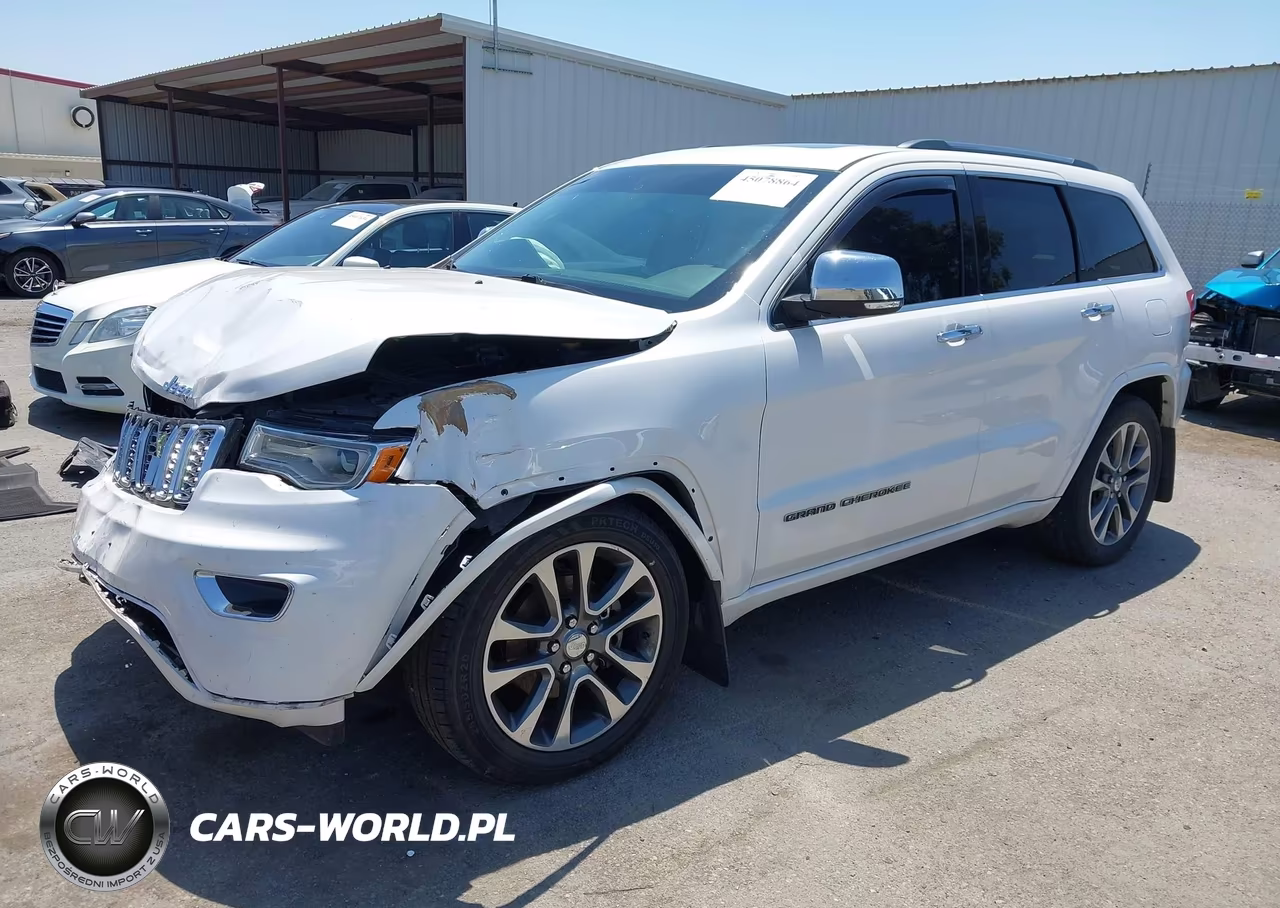 2017 Jeep Grand Cherokee Overland 4X4 VIN:1C4RJFCG4HC790283 - 2