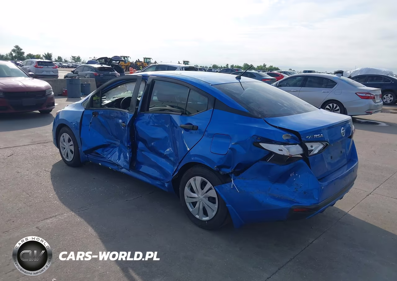 2020 Nissan Versa S Xtronic Cvt VIN:3N1CN8DV6LL839034 - 3