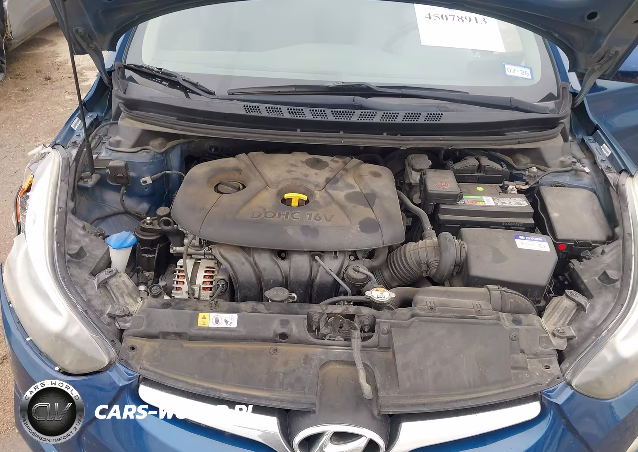 2014 Hyundai Elantra Se VIN:KMHDH4AE8EU085631 - 10