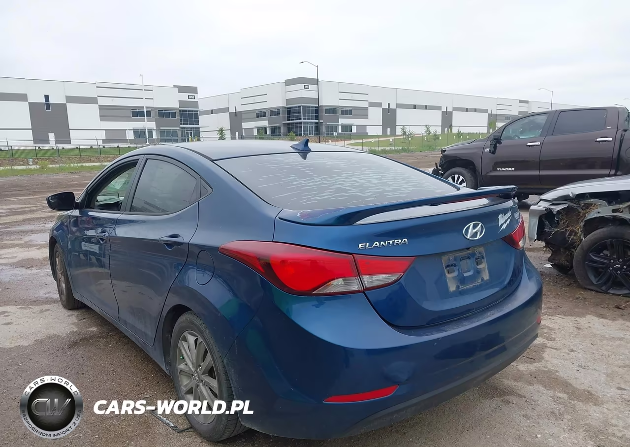 2014 Hyundai Elantra Se VIN:KMHDH4AE8EU085631 - 3