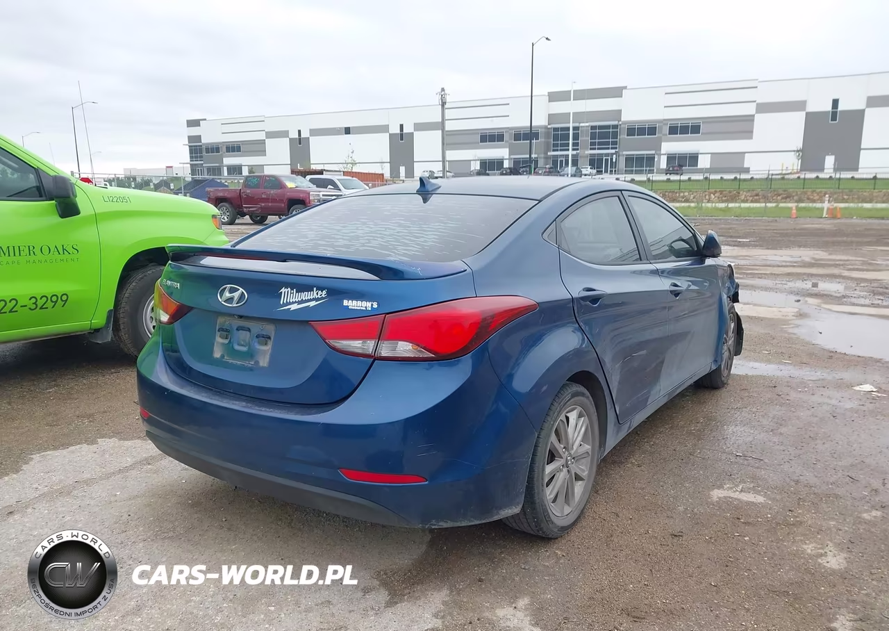2014 Hyundai Elantra Se VIN:KMHDH4AE8EU085631 - 4