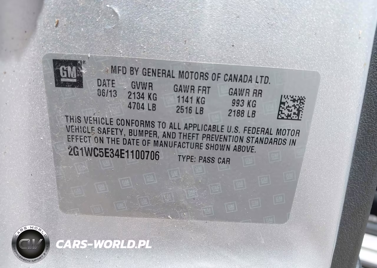 2014 Chevrolet Impala Limited Ltz VIN:2G1WC5E34E1100706 - 9