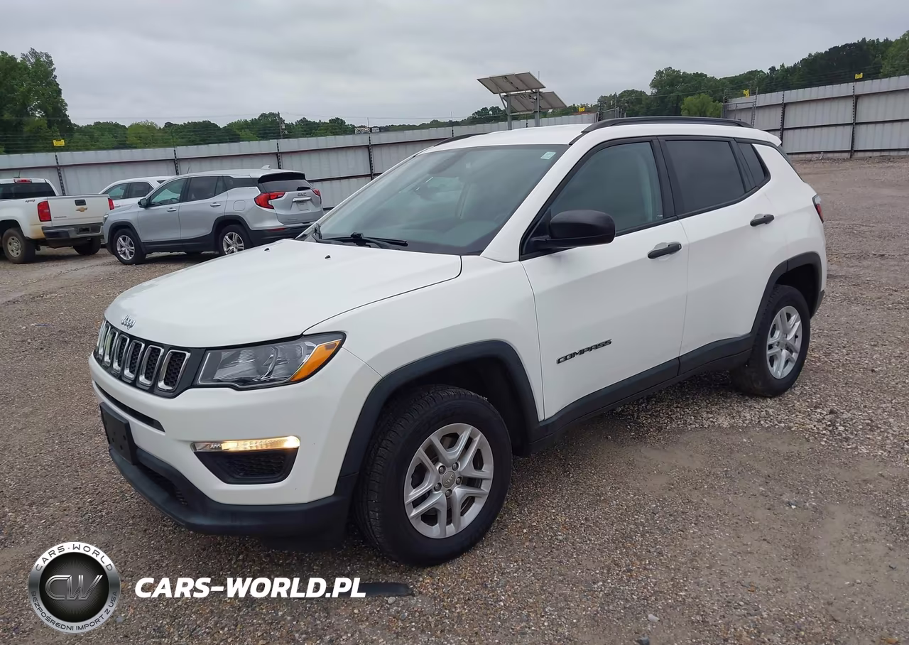 2018 Jeep Compass Sport 4X4 VIN:3C4NJDAB0JT392282 - 2