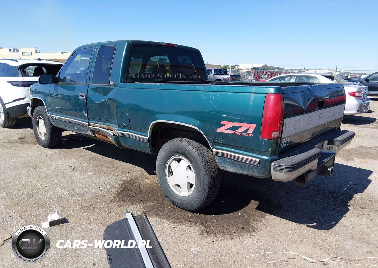 1996 Chevrolet Gmt-400 K1500 VIN:2GCEK19R9T1257125 - 3