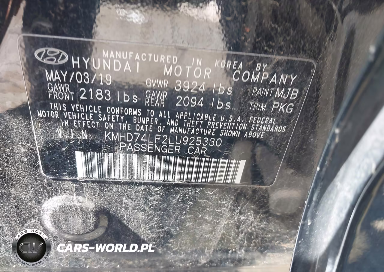 2020 Hyundai Elantra Se VIN:KMHD74LF2LU925330 - 9