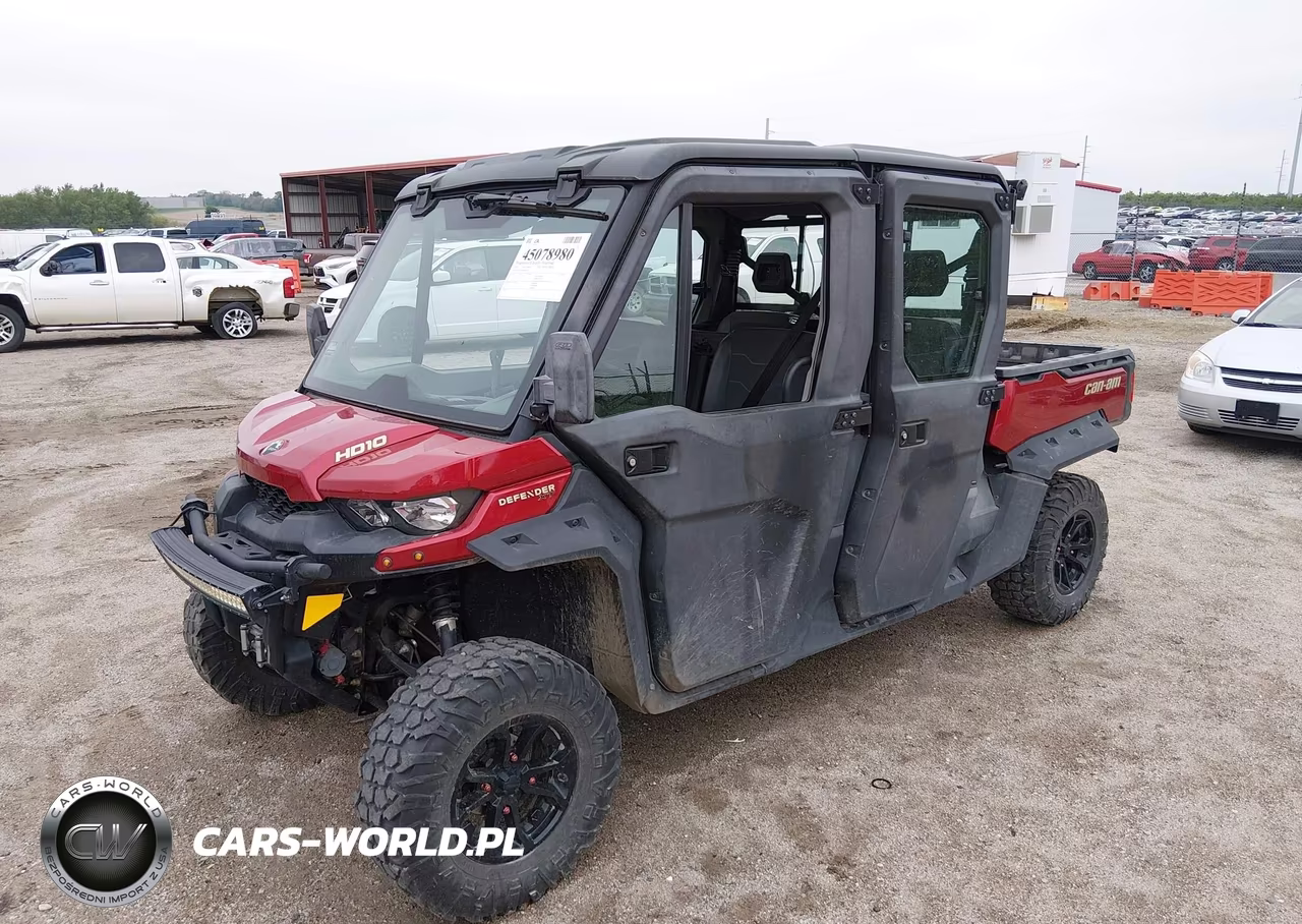 2018 Can-Am Defender Max Xt Cab Hd10 VIN:3JBUSAP40JK000717 - 2