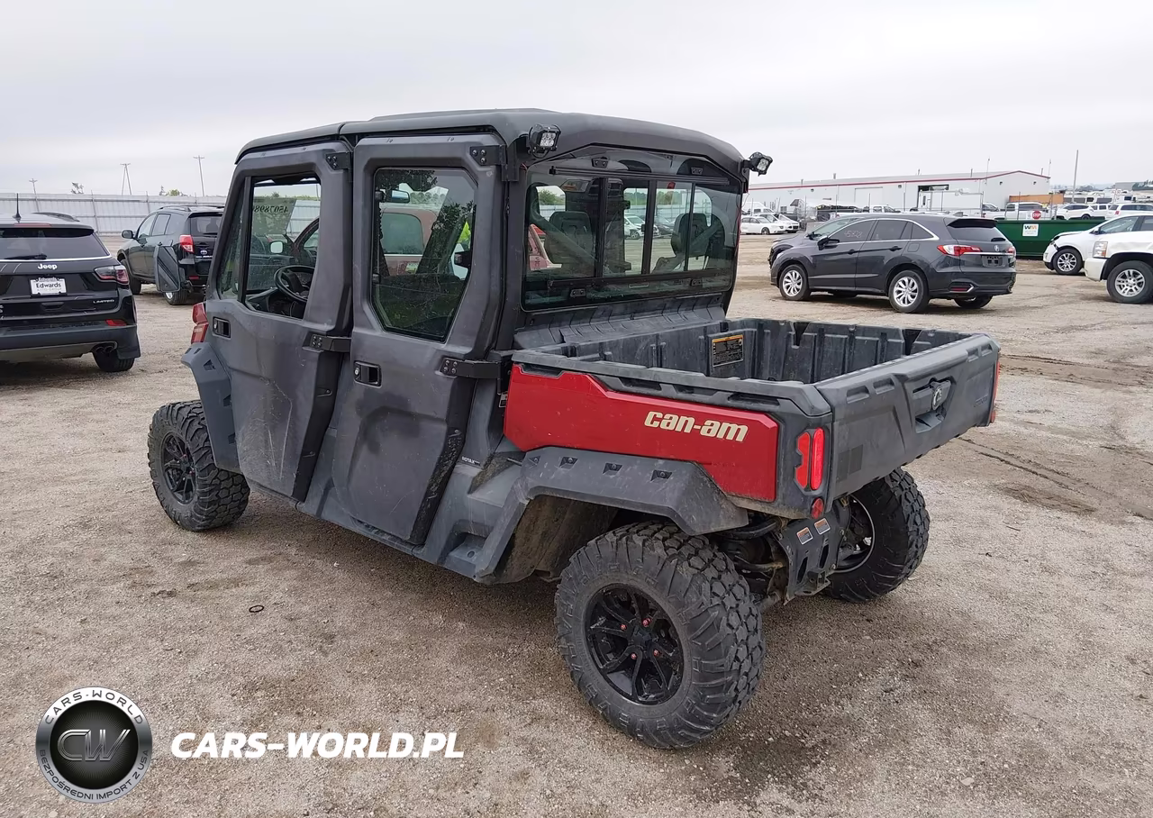 2018 Can-Am Defender Max Xt Cab Hd10 VIN:3JBUSAP40JK000717 - 3