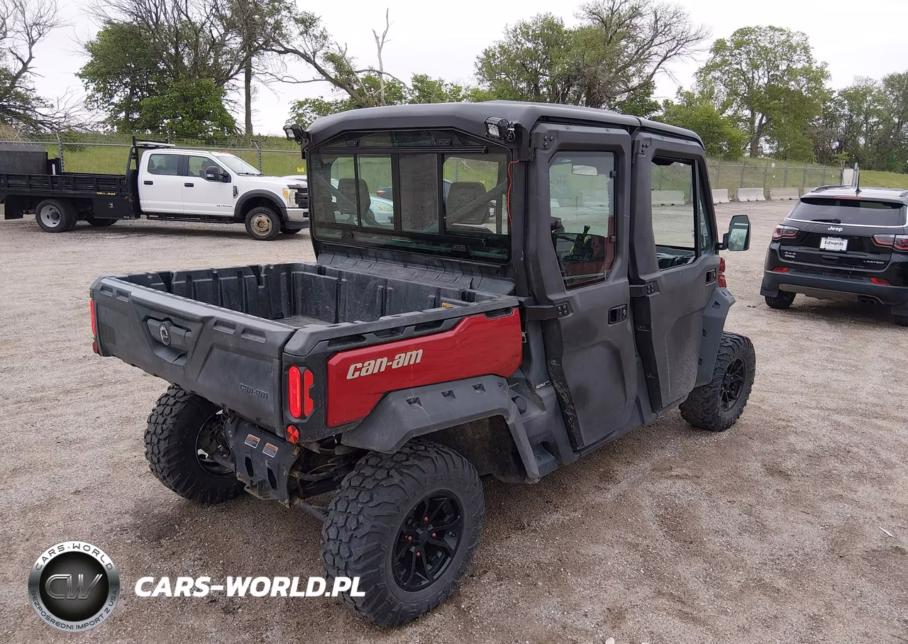2018 Can-Am Defender Max Xt Cab Hd10 VIN:3JBUSAP40JK000717 - 4