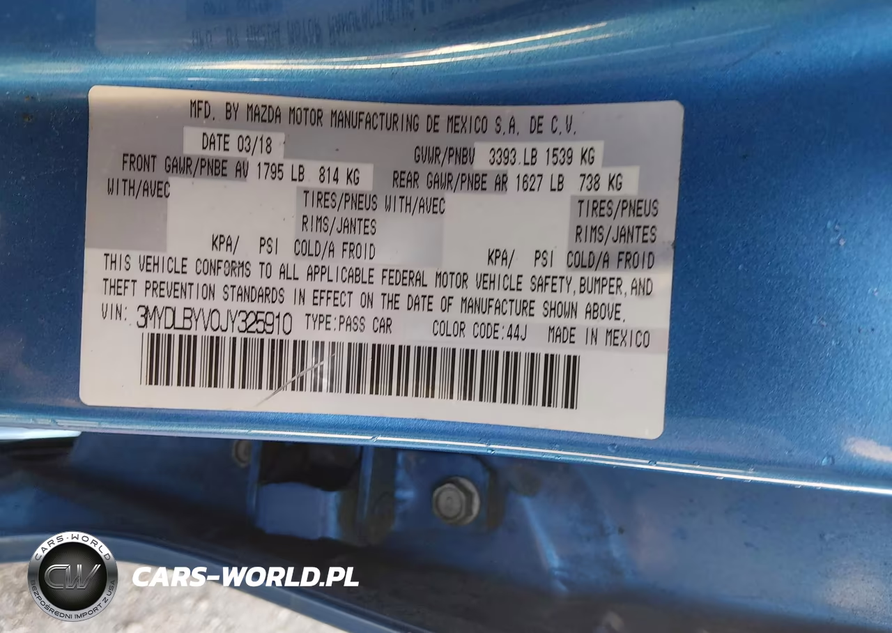 2018 Toyota Yaris Ia VIN:3MYDLBYV0JY325910 - 9