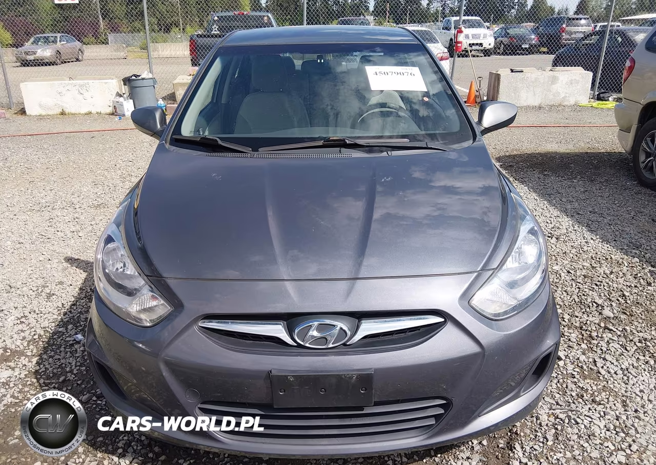 2012 Hyundai Accent Gls VIN:KMHCT4AE8CU045086 - 11