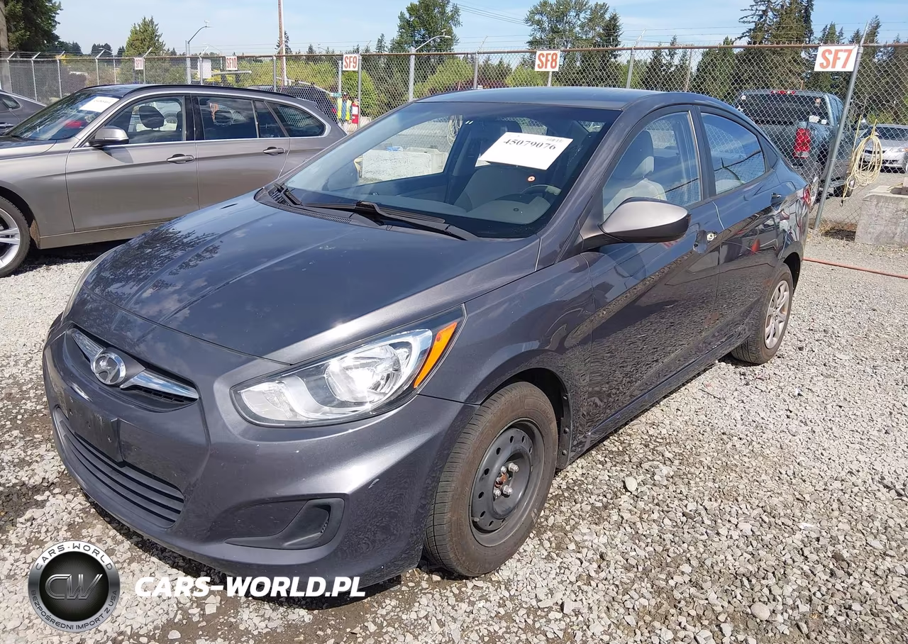 2012 Hyundai Accent Gls VIN:KMHCT4AE8CU045086 - 2