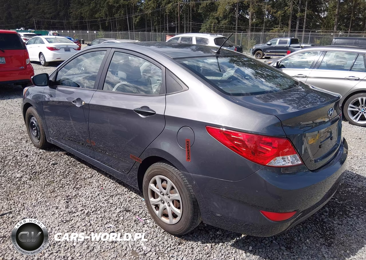 2012 Hyundai Accent Gls VIN:KMHCT4AE8CU045086 - 3
